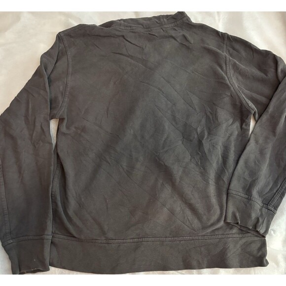 The North Face Hoodie Men’s Medium Gray Red Pullover Kangaroo Pocket (A2e) - Picture 3 of 6